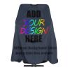 AMOU Customized Barber Cape, Custom with Image Text Salon Haircut Capes,Navy Blue view 1