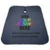 AMOU Customized Barber Cape, Custom with Image Text Salon Haircut Capes,Navy Blue view 4