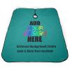AMOU Customized Barber Cape, Custom with Image Text Salon Haircut Capes,Tropical Blue view 4
