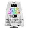 AMOU Customized Barber Cape, Personalized with Image Logo Salon Haircut Capes,White view 1