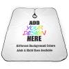 AMOU Customized Barber Cape, Personalized with Image Logo Salon Haircut Capes,White view 4