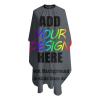 AMOU Customized Barber Cape, Custom with Image Text Salon Haircut Capes,Dark Heather view 3