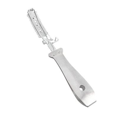 1Pc meat hair remover Stainless Steel Pig Hair Scraper Animal Hair Shaving Tool Kitchen Meat Pork Hair Remover for Home Restaurant Chef pig hair scraper Without pig hair clippers