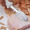 1Pc meat hair remover Stainless Steel Pig Hair Scraper Animal Hair Shaving Tool Kitchen Meat Pork Hair Remover for Home Restaurant Chef pig hair scraper Without pig hair clippers view 2