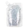 GL-Turelifes Body Glitter Gel, Easy to Apply&Remove 50ml Mermaid Sequins Chunky Glitter for Body Face Hair, Festival Glitter Halloween Costume Makeup Long Lasting Sparkling (Silver(Chunky Glitter)) view 1