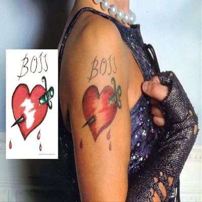 Frank N Furter Temporary Tattoo Rocky Horror Picture Show (Multi-Packs) (5-Pack)