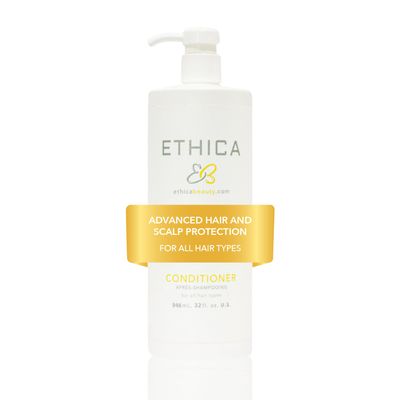 Ethica Beauty Professional Conditioner. Deep Conditioning, Volumizing, & Hydrating. Promotes Strong Healthy Hair, Scalp Health, and Hair Growth, 32 oz