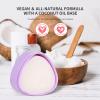 Docolor Makeup Brushes Cleaner Set Solid Soap Cleanser with Color Removal Sponge, Makeup Brush Cleaner Mat Brushes Shampoo for Cleaning Makeup Sponges, Brushes & Applicators Vegan (coconut oil) view 4