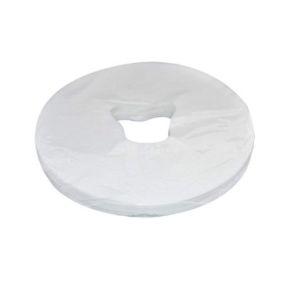FOMIYES 100 Sheets Disposable Massage Headrest Covers Silica Gel Face Rest Cradle Covers Sleeping Lying Body Massage Face