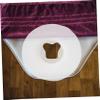 FOMIYES 100 Sheets Disposable Massage Headrest Covers Silica Gel Face Rest Cradle Covers Sleeping Lying Body Massage Face view 3