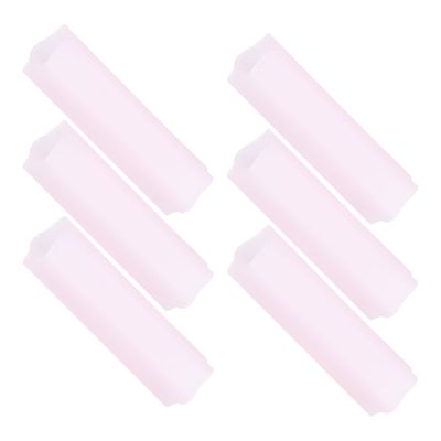 6pcs Tweezers Scissors Silicone Covers Non-slip Tweezer Covers Manicure Scissors Covers Non-slip Manicure Tool Covers Tweezer Cots Tweezers Cover Tweezers Tip Caps