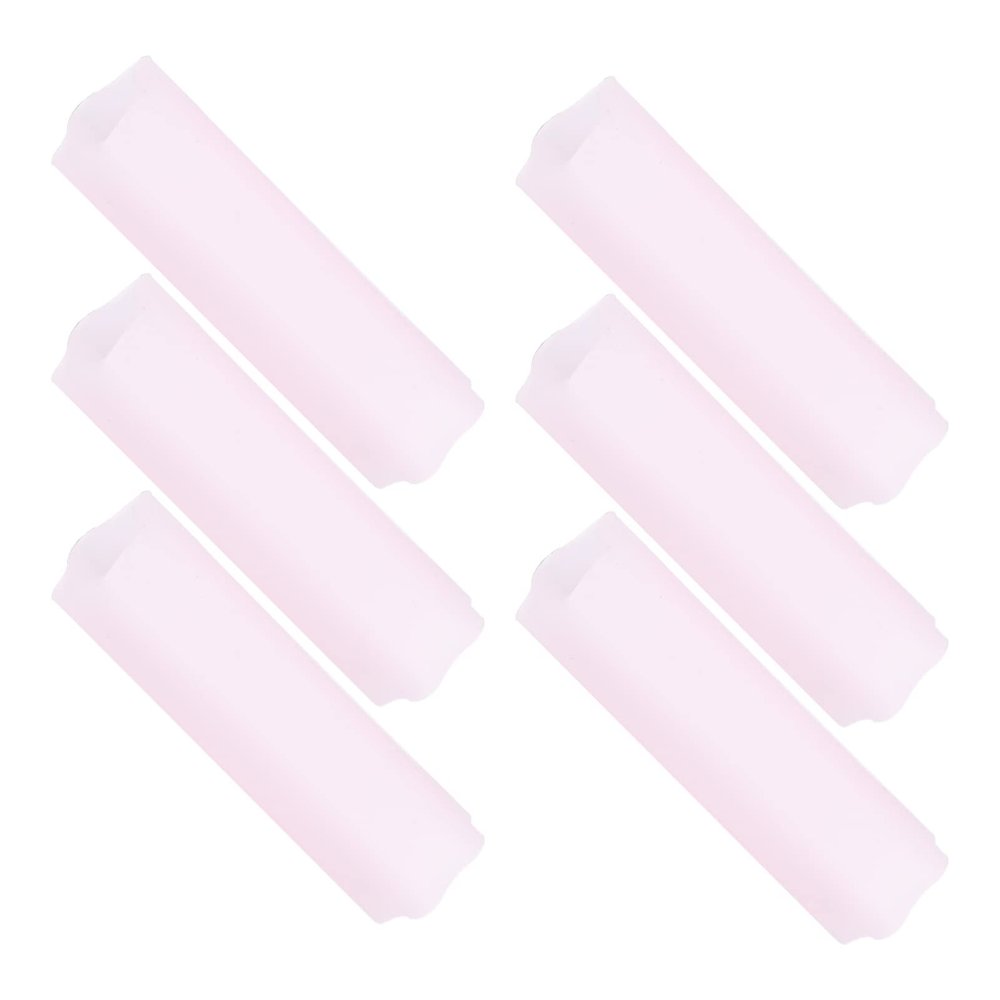 6pcs Tweezers Scissors Silicone Covers Non-slip Tweezer Covers Manicure Scissors Covers Non-slip Manicure Tool Covers Tweezer Cots Tweezers Cover Tweezers Tip Caps