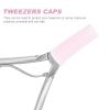 6pcs Tweezers Scissors Silicone Covers Non-slip Tweezer Covers Manicure Scissors Covers Non-slip Manicure Tool Covers Tweezer Cots Tweezers Cover Tweezers Tip Caps view 3
