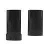 12 Pcs Oval Black Lip Balm Deodorant Tube Twist-up Empty Plastic Refillable Deodorant Tube for DIY Deodorant Lipstick Lip Balm Cosmetic (15 ml) view 2
