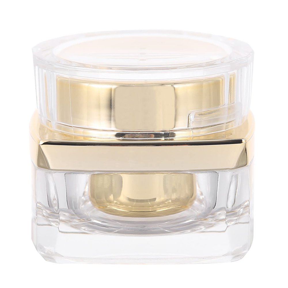 Beaupretty 1Pc Cream Empty Cream pots Cosmetics Bottle face Lotion jar Glass Terrarium with lid Cosmetic Bottle Lotion Holder Acrylic Eye Travel Body