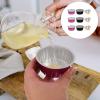 9pcs wax melting bowl maquina de para depilar wax heating hard beans bowl Replacement Pot melting containers hair removal ing Kit aluminum foil set detachable view 2