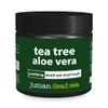 All Natural & Authentic TEA TREE ALOE VERA Purifying Facial MUD MASK with Dead Sea Salt Minerals - Paraben Free  Not Tested on Animals  All Skin Types  Reduces Acne - Infused with Vitamin E (7.76 oz) view 1