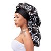 Red by Kiss X Keyshia Cole Silky Braid Bonnet Wide Edge Bonnet Sleep Cap, Frizz Free Bonnet (Luxury 1) Black view 1