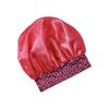 Red by Kiss Silky Bonnet Wide Edge Sleep Cap, Frizz Free, Super Jumbo (Pink) view 3