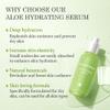 Aloderma Signature Aloe Hydrating Set - 5 Pieces - Aloe Vera Gel, Cleanser, Toner, Serum, Cream view 3