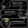 Beaupretty Electric Hair Clipper Charging Stand: Compatible With 787 Black Quick Electric Trimmer Charging Dock Standing Charger Base Barber Tools view 4