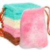 8 Pieces Bar Soap Pouch Mesh Soap Saver Pouch Holder Exfoliating Net Loofah Bags for Shower Mesh Bubble Foam Net Bath Pocket for Women Men Girls (Lake Green, Pink, Beige, Brown) view 1
