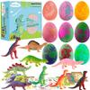 2 Pack Bath Bombs for Kids with Surprise Toys Inside - XXL Dinosaur Toys Bath Bomb Gift view 2
