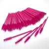 200 PCS Disposable Eyelash Mascara Brushes Makeup Brush Wands Applicator Makeup Kits (Dark Pink) view 1