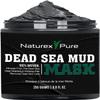 Naturex Pure Dead Sea Mud Mask  Luxurious Mud Masks for Women and Men  Advanced All-Natural Dead Sea Mud Mask for Blackheads, Whiteheads, Hyperpigmentation, Acne  8.8fl oz view 1