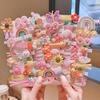 Cute Princess Hair Clips girl hair clips Accessories Scrunchies / Rainbow Watermelon Starfish Lollipop Ice Cream (HA3) (8 - Set of 50) view 1