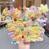 Cute Princess Hair Clips girl hair clips Accessories Scrunchies / Rainbow Watermelon Starfish Lollipop Ice Cream (HA3) (12 - Set of 42) view 1