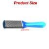 MEDSPO Professional Ingrown Toe Nail Cutters Clippers Pliers | Side Cutters Straight Curved | Beauty Gauges | Cuticle Pushers Skin Knife (Blue Foot Scrub Filer (Double Side)) view 3