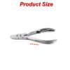 MEDSPO Professional Ingrown Toe Nail Cutters Clippers Pliers | Side Cutters Straight Curved | Beauty Gauges | Cuticle Pushers Skin Knife (ToeNail Cutter 10 cm) view 3
