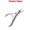 MEDSPO Professional Ingrown Toe Nail Cutters Clippers Pliers | Side Cutters Straight Curved | Beauty Gouges | Cuticle Pushers Skin Knife (Thwaites Clipper) view 2