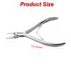 MEDSPO Professional Ingrown Toe Nail Cutters Clippers Pliers | Side Cutters Straight Curved | Beauty Gouges | Cuticle Pushers Skin Knife (Thwaites Clipper) view 3