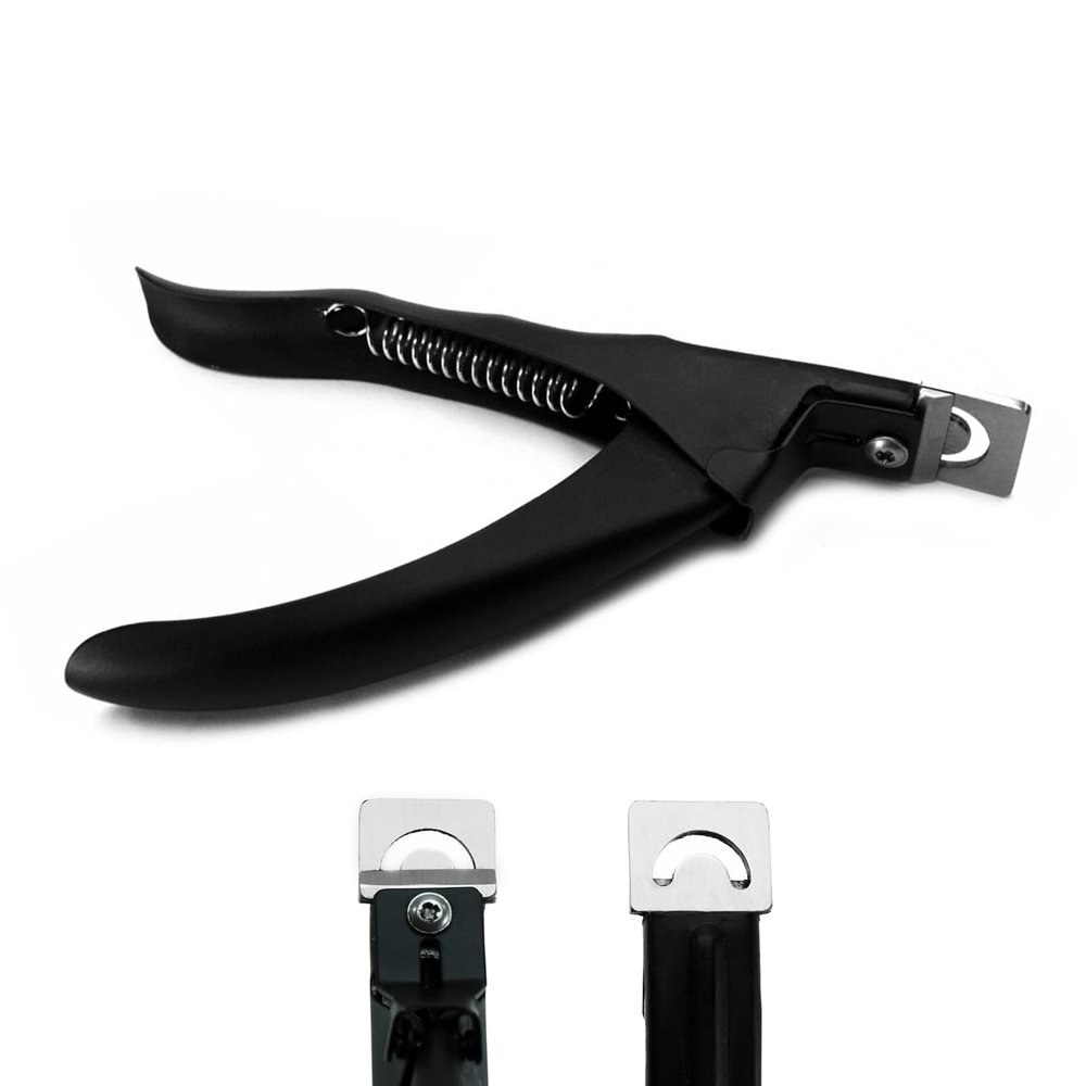 MEDSPO Professional Ingrown Toe Nail Cutters Clippers Pliers | Side Cutters Straight Curved | Beauty Gouges | Cuticle Pushers Skin Knife (Acrylic Tip Cutter)