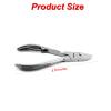 MEDSPO Professional Ingrown Toe Nail Cutters Clippers Pliers | Side Cutters Straight Curved | Beauty Gauges | Cuticle Pushers Skin Knife (ToeNail Cutter 12 cm) view 3