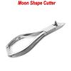 MEDSPO Professional Ingrown Toe Nail Cutters Clippers Pliers | Side Cutters Straight Curved | Beauty Gauges | Cuticle Pushers Skin Knife (Moon Shape Cutter) view 2