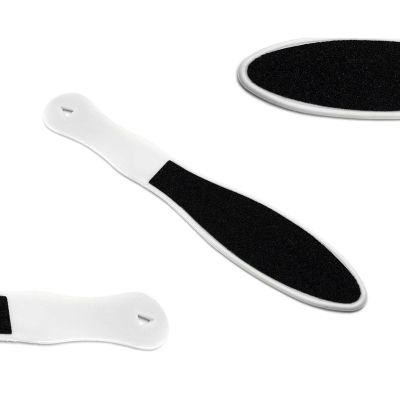 MEDSPO Professional Ingrown Toe Nail Cutters Clippers Pliers | Side Cutters Straight Curved | Beauty Gauges | Cuticle Pushers Skin Knife (White Foot Scrub Filer)