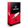 Vertix - 11 Magnum - Pack of 20 Membrane Tattoo Machine Cartridges - Transparent Detachable Tip, Minimize Tattoo Pen Machine Vibration view 1