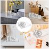 VOSAREA 1pc Transparent Acrylic Makeup Organizer for Cosmetics Desktop Finishing Box Versatile Storage for Jewelry Skincare and Items Lightweight Design for Easy Use view 3