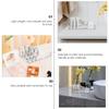 VOSAREA 1pc Transparent Acrylic Makeup Organizer for Cosmetics Desktop Finishing Box Versatile Storage for Jewelry Skincare and Items Lightweight Design for Easy Use view 4