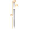 5 PCS Diamond Nail File Double Sided Metal Fingernail Manicure Files for Polish Nail, Removes Nail Ridges 7 Inches view 2