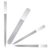 4 PCS Diamond Nail File Double Sided Metal Fingernail Manicure Files for Polish Nail, Removes Nail Ridges view 1