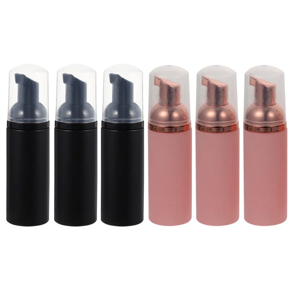 Healifty Bath Flasks Foam Soap Dispenser Pump Portable Travel Bottles Mousse Bubble Flasks