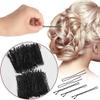 200 Pcs Hair Pins Kit, Bobby & U Shaped Bun Pins - Gifts for Women & Girls, Wedding Hairstyles (Black, 2Inch) view 4