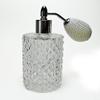 Alice-Aliya Empty refillable perfume atomizer bottle with squeeze bulb perfume sprayer. (White bulb color) view 3