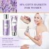 Gifts for Women Spa Gifts Baskets for Women Christmas Birthday Gifts Lavender Bath and Body Sets Mothers Day Gifts Relaxing Self Care Get Well Gift for Mom Her Girlfriends Sister Teacher Friends view 3