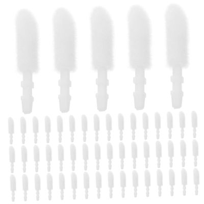 300pcs Lip Brush Replacement Head Lip Gloss Brush Head Lip Brush Heads Supple Brush Heads Brush Accessories Brush Head Replacements Lip Gloss Brush Parts Practical Brush Heads