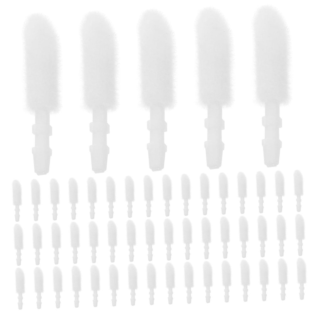 300pcs Lip Brush Replacement Head Lip Gloss Brush Head Lip Brush Heads Supple Brush Heads Brush Accessories Brush Head Replacements Lip Gloss Brush Parts Practical Brush Heads